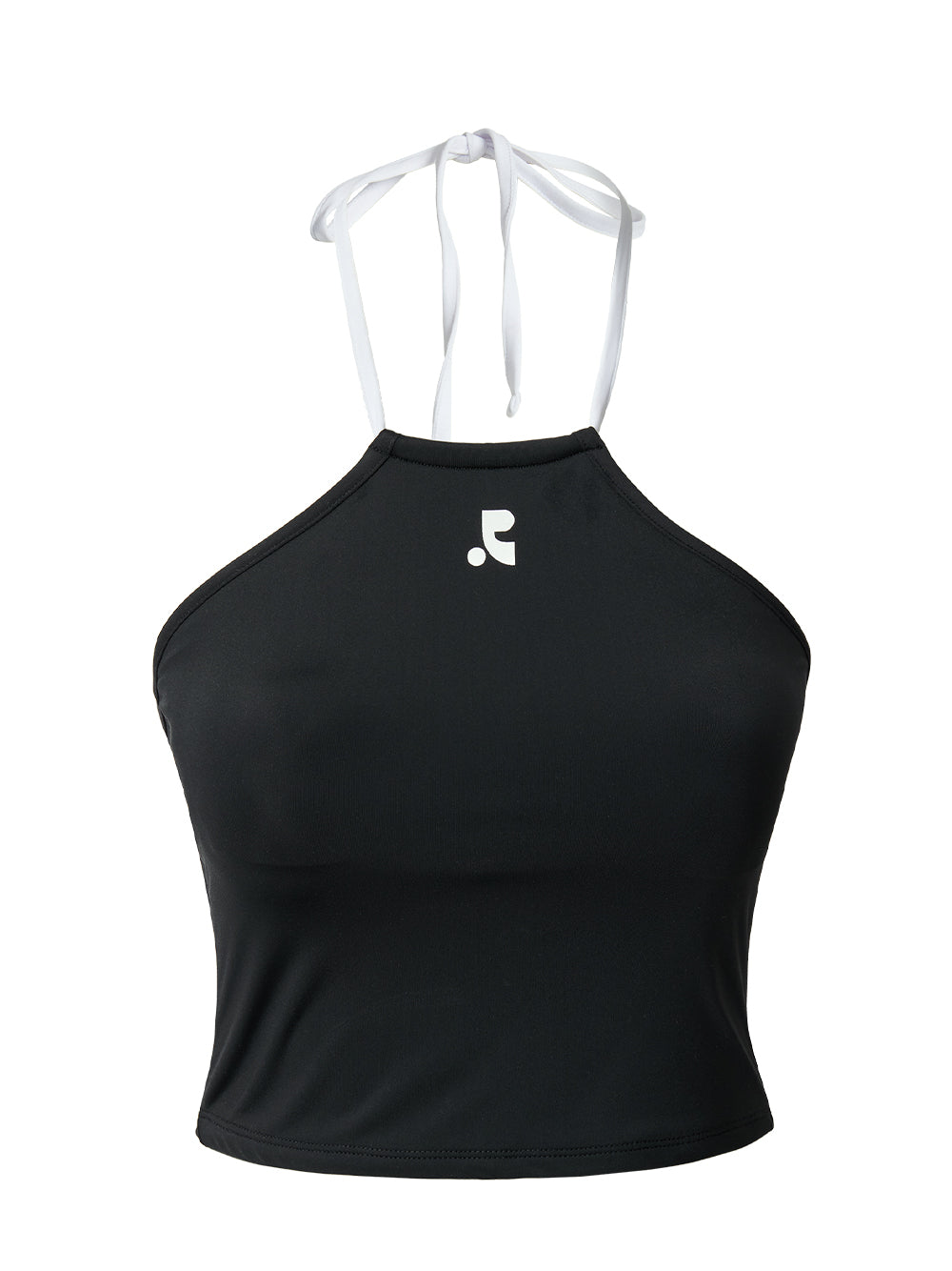 RR Halter Neck Crop Top (Black)