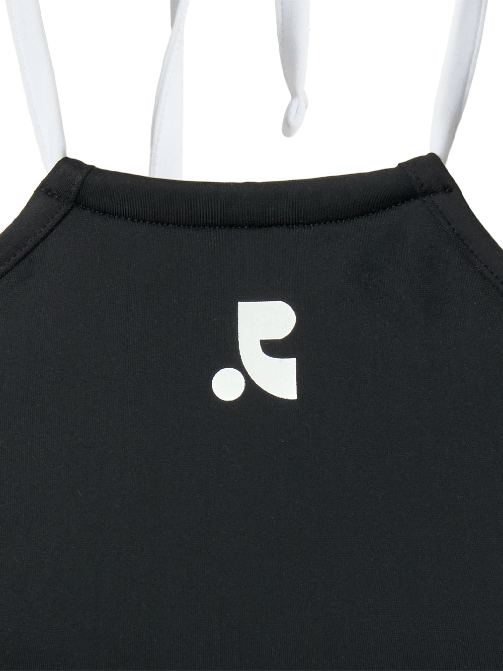 RR Halter Neck Crop Top (Black)