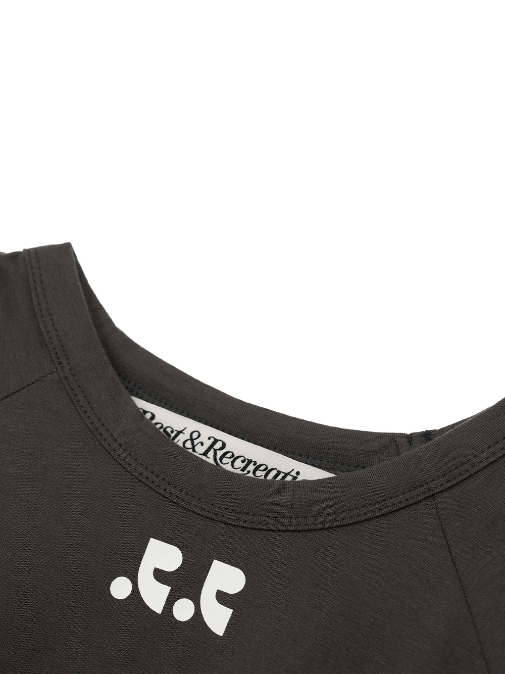RR Logo Crop Top (Charcoal)