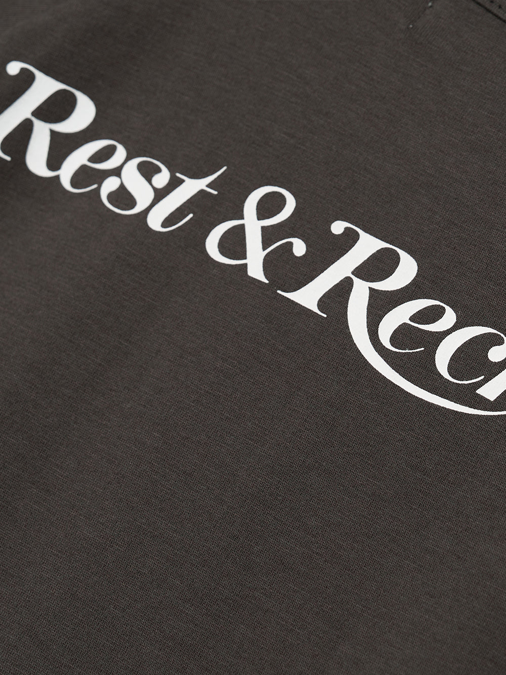 RR Logo Crop Top (Charcoal)