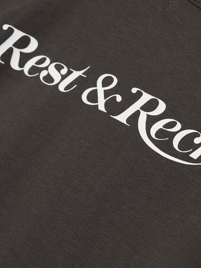 RR Logo Crop Top (Charcoal)