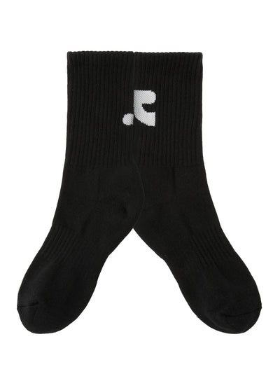 RR Logo Mid Socks (Black)