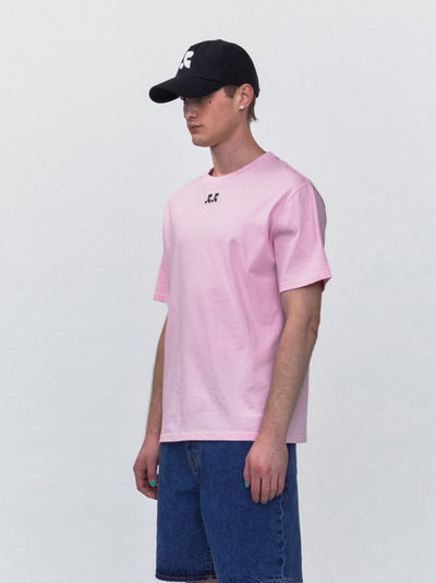 RR Logo Oversize T-Shirt (Pink)