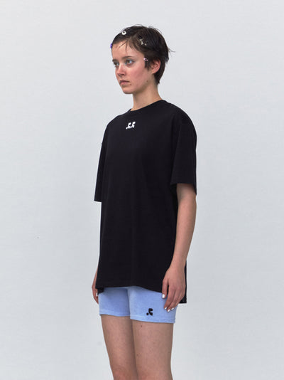 RR Logo Oversize T-Shirt (Black)