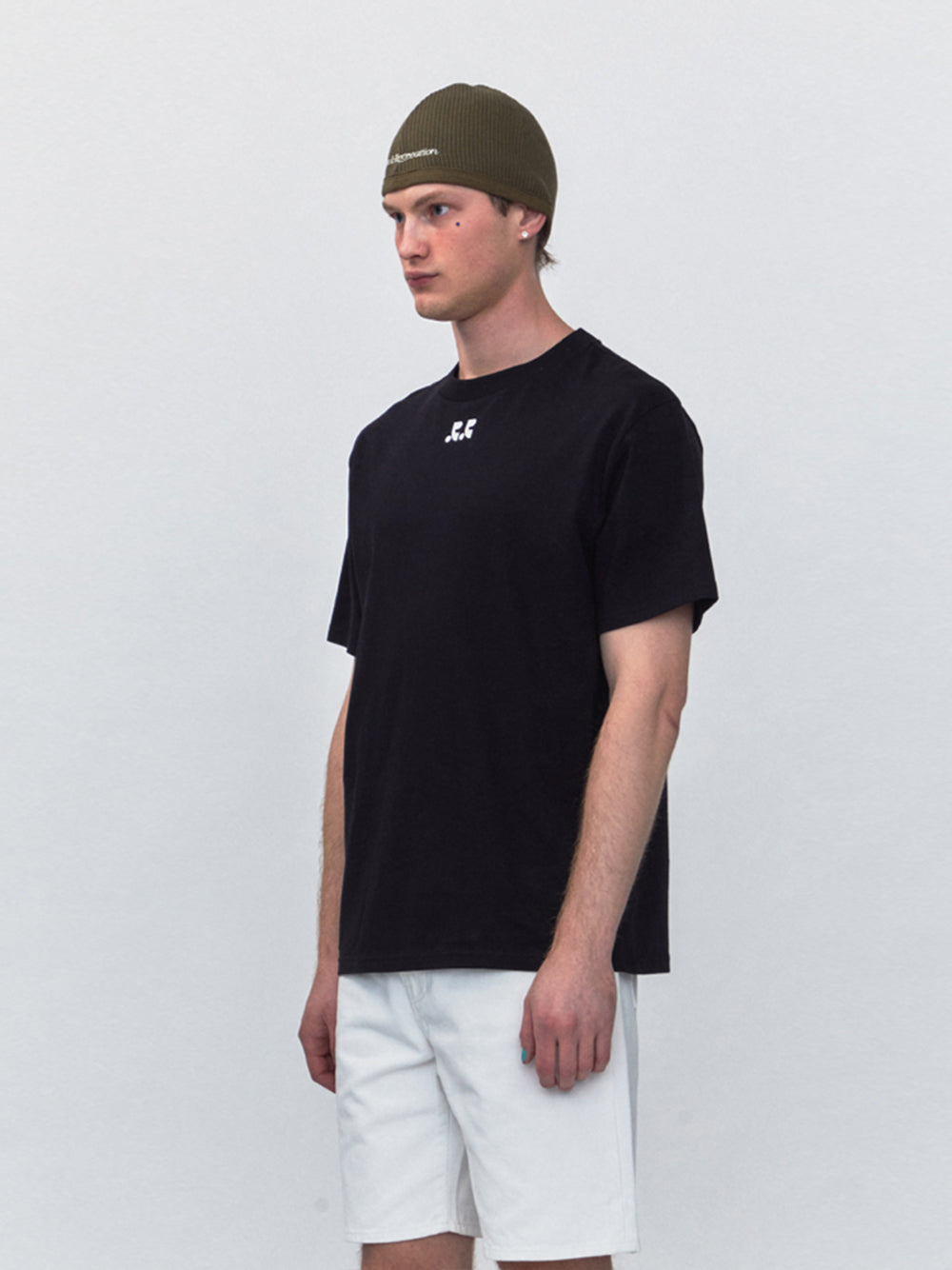 RR Logo Oversize T-Shirt (Black)