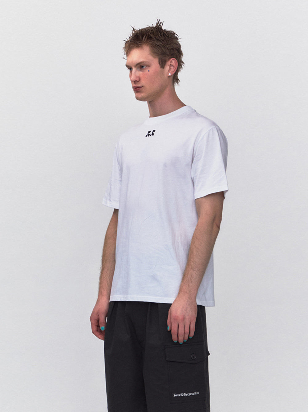 RR Logo Oversize T-Shirt (White)