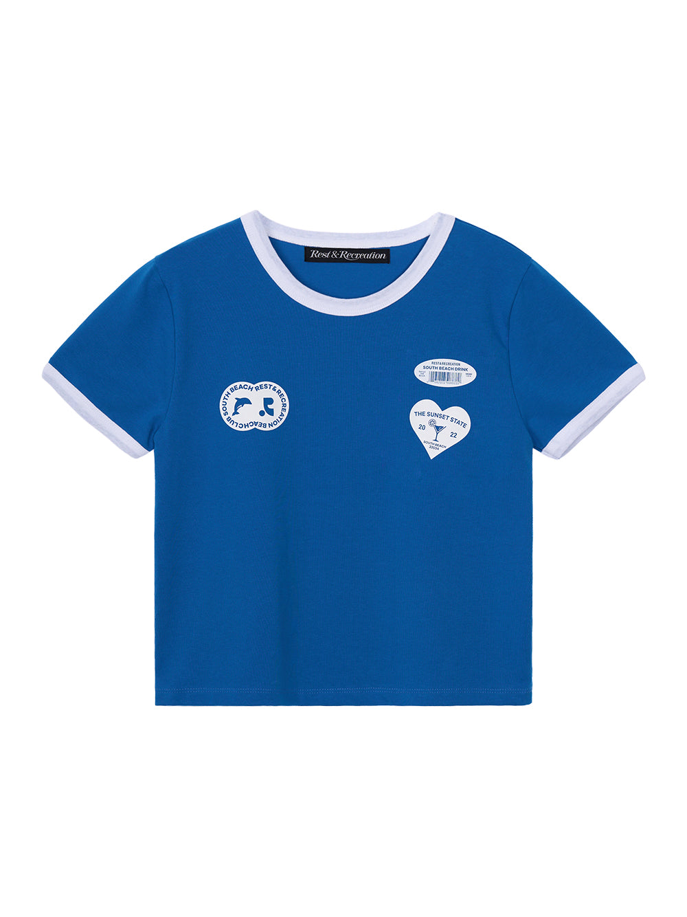 RR Logo Ringer T-Shirt (Blue)