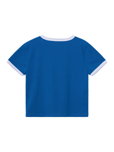 RR Logo Ringer T-Shirt (Blue)