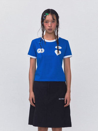 RR Logo Ringer T-Shirt (Blue)