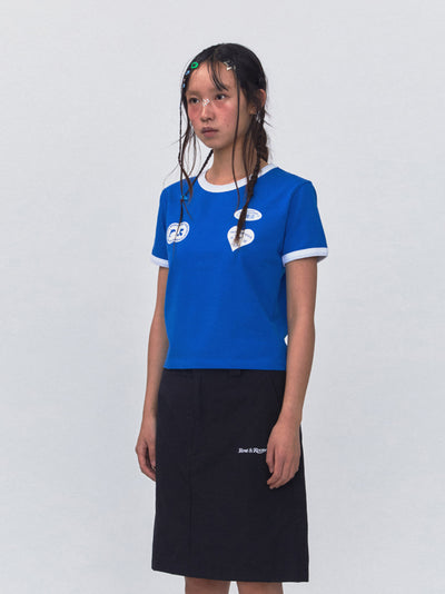 RR Logo Ringer T-Shirt (Blue)