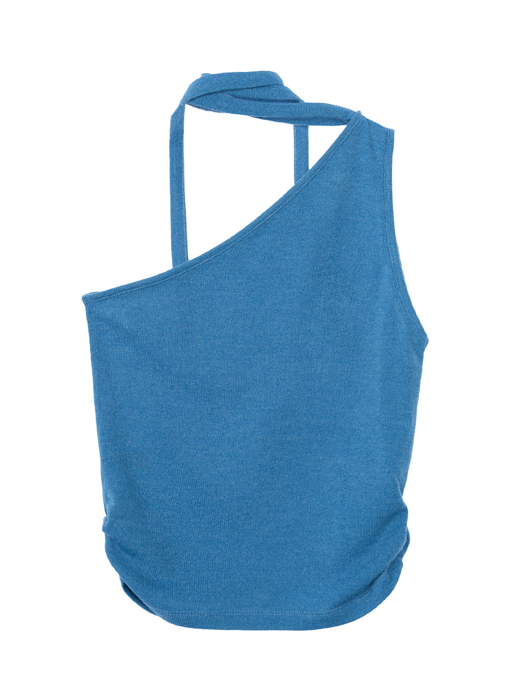 RR One Shoulder Tie Top (Blue)