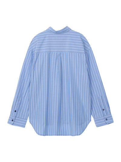 RR Oversized Stripe Shirt (Blue)