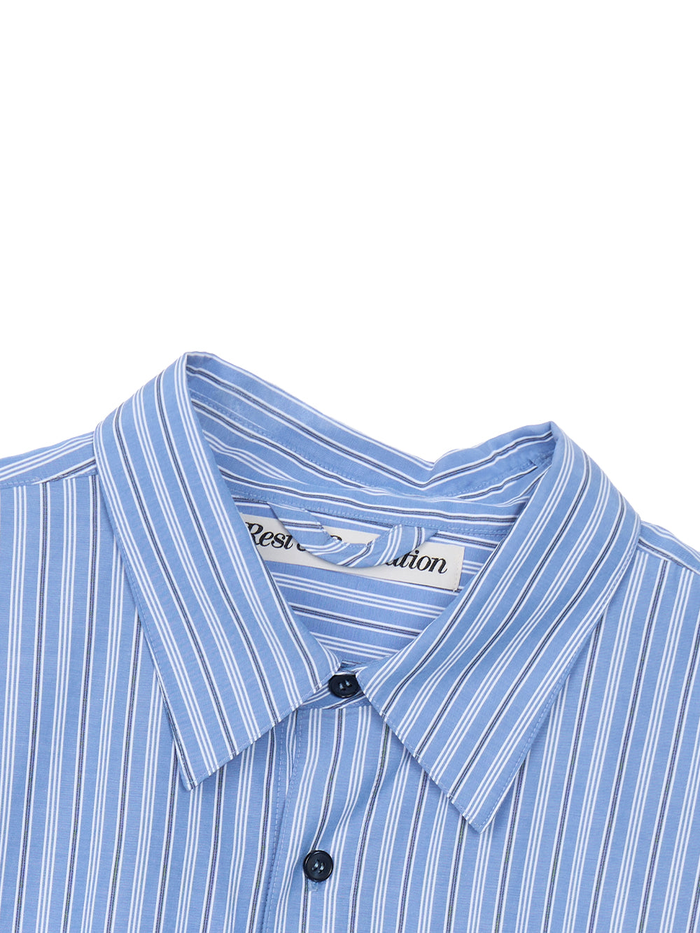 RR Oversized Stripe Shirt (Blue)