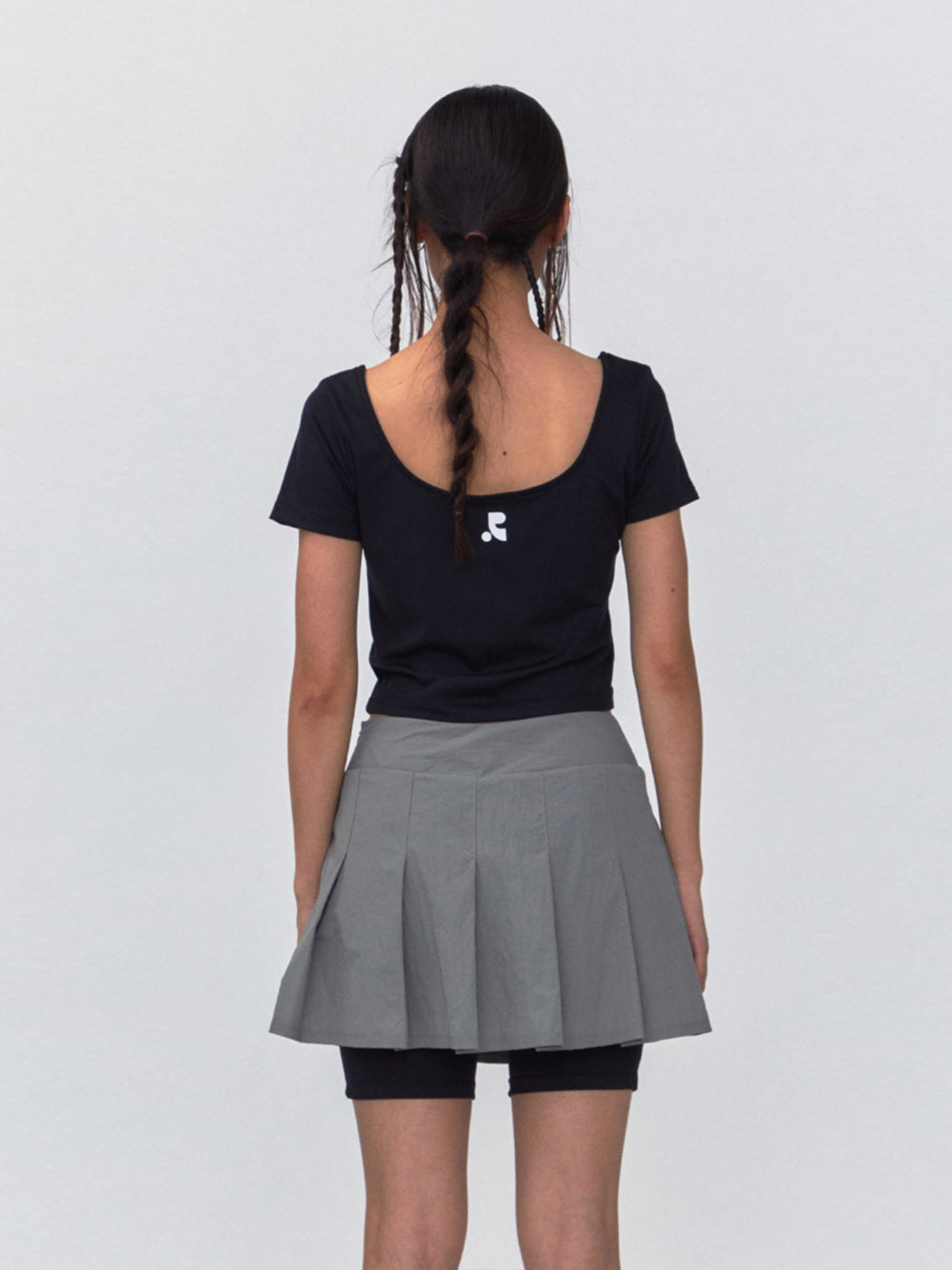 RR Strap Crop Top (Black)