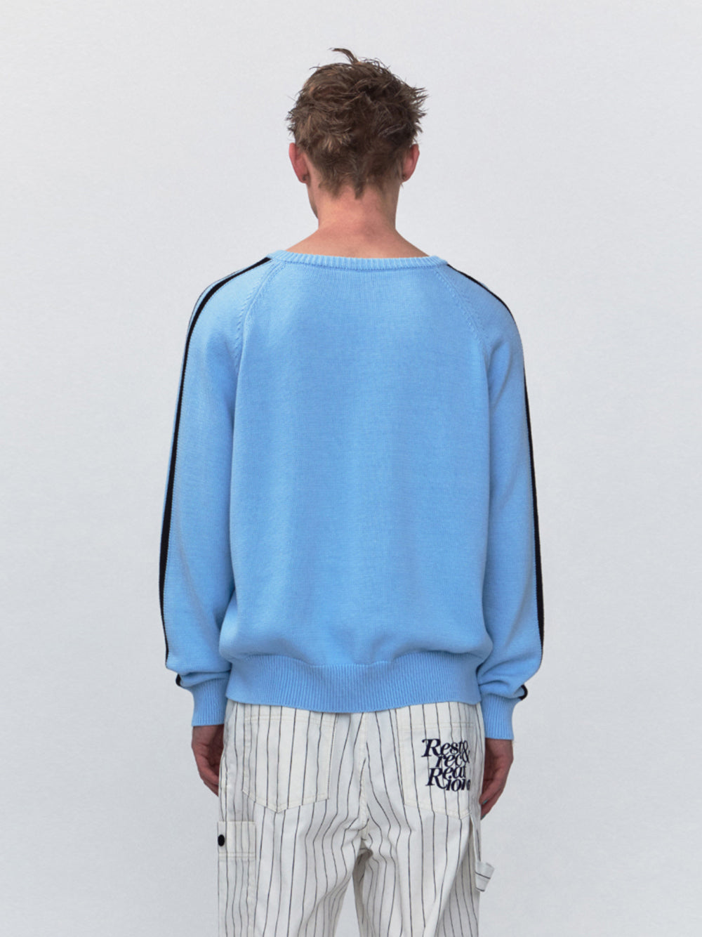 RR V-Neck Sweater (Sky Blue)