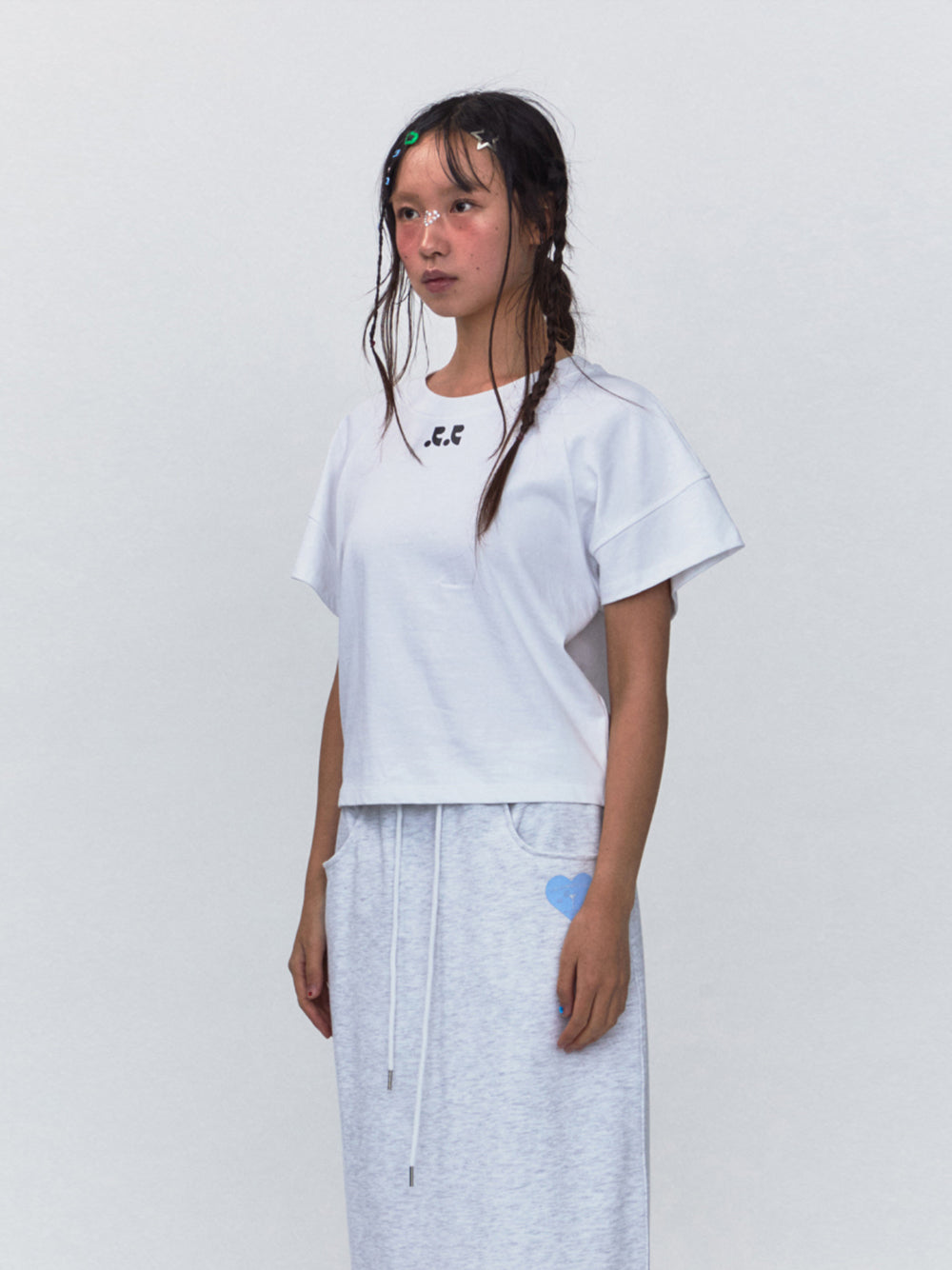 RR Volume Shoulder T-Shirt (White)