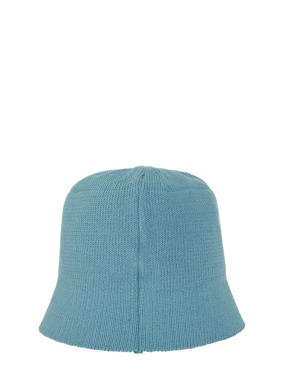 Knit Bucket Hat (Blue)