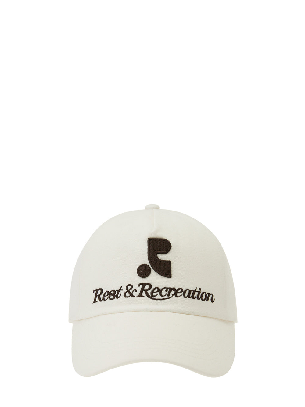 Logo Cotton Ball Cap (Ivory)