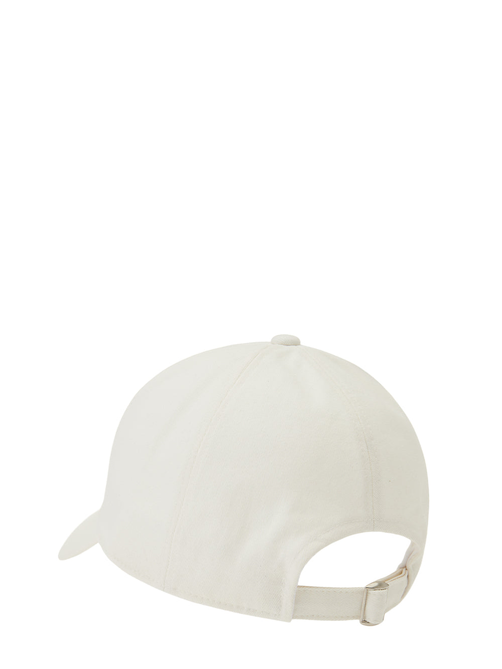 Logo Cotton Ball Cap (Ivory)