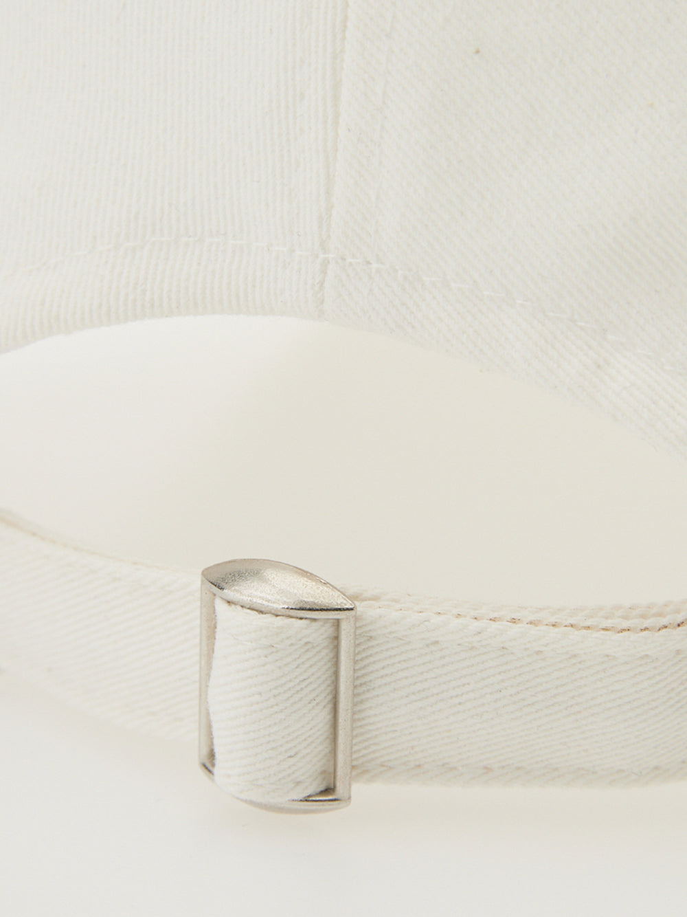 Logo Cotton Ball Cap (Ivory)