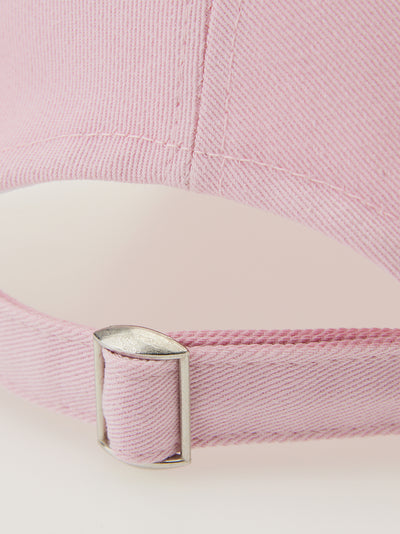 Logo Cotton Ball Cap (Pink)