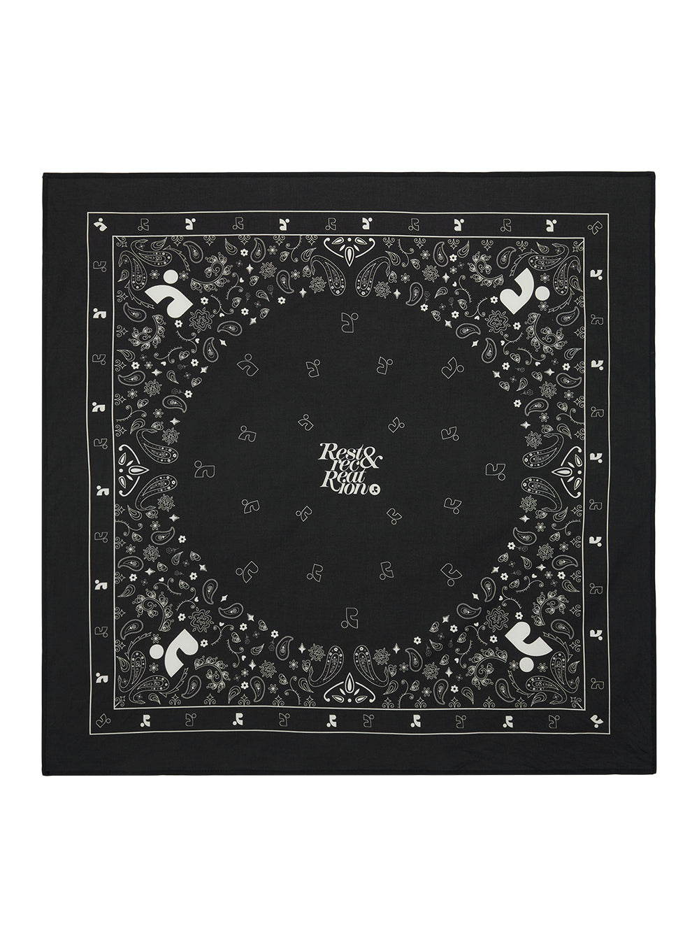 RR Original Printed Bandana (Black)