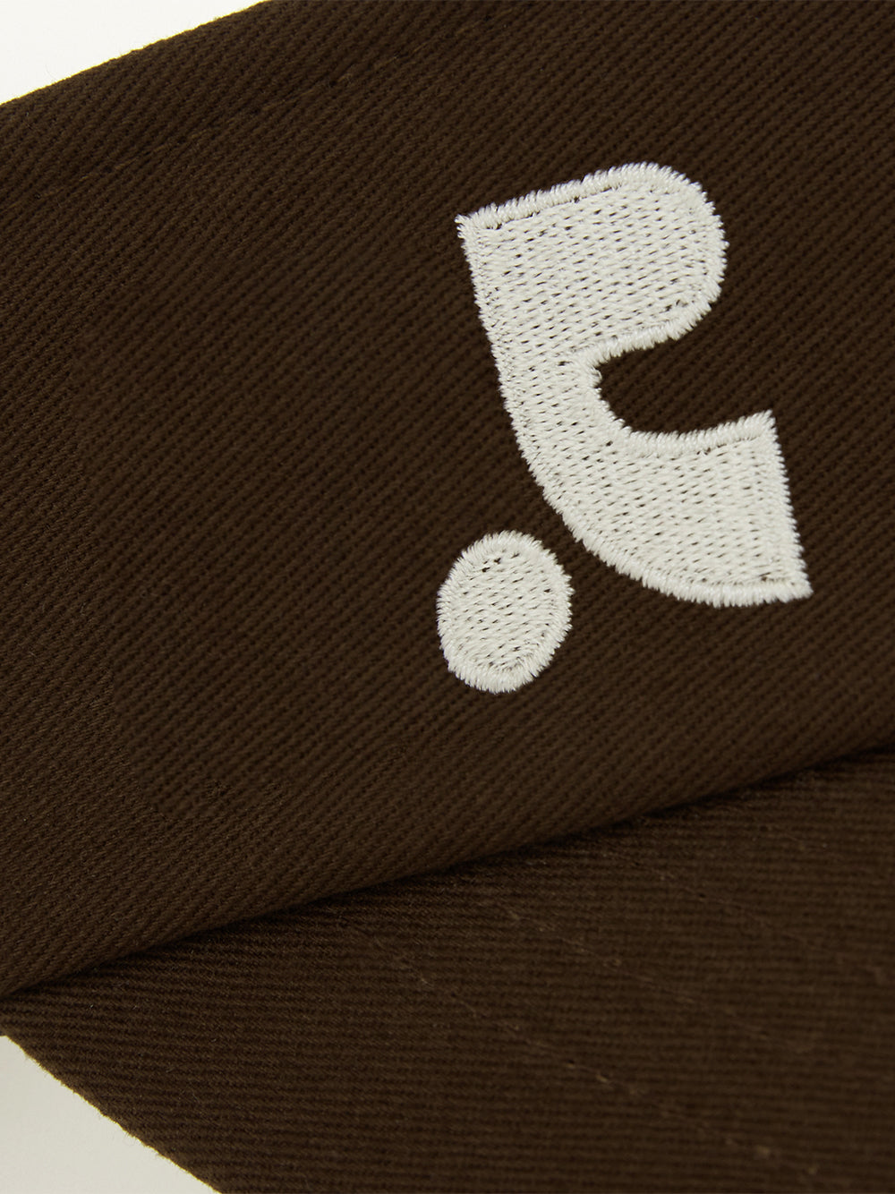 Wide Sun Visor Cap (Brown)