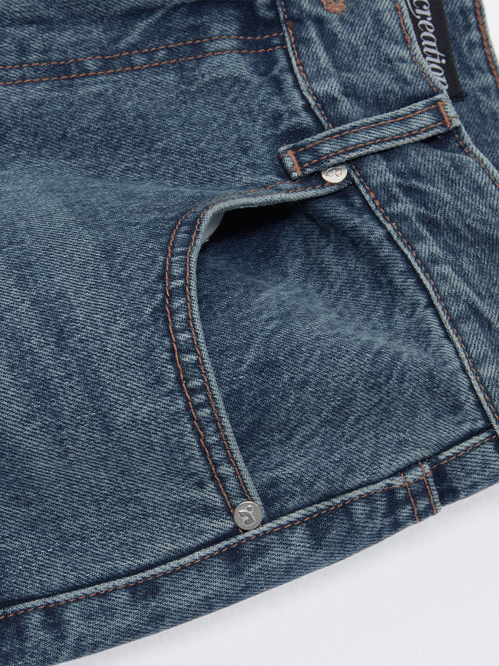 Destroyed Denim Pants (Blue)