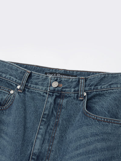 Destroyed Denim Pants (Blue)