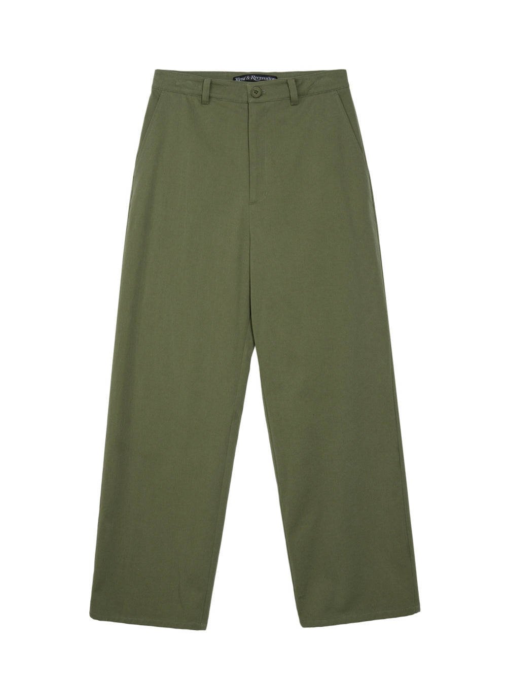 Logo Cotton Pants (Khaki)