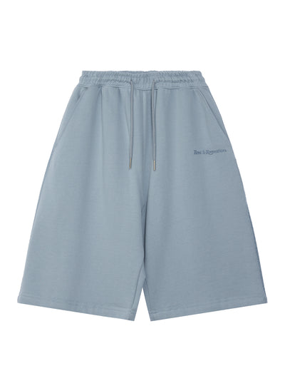 Logo Jersey Shorts (Sky Blue)