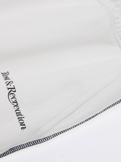 Logo Jersey Shorts (White)
