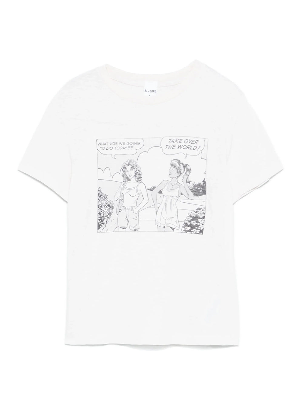 Classic Tee Girl Power Vintage (White)