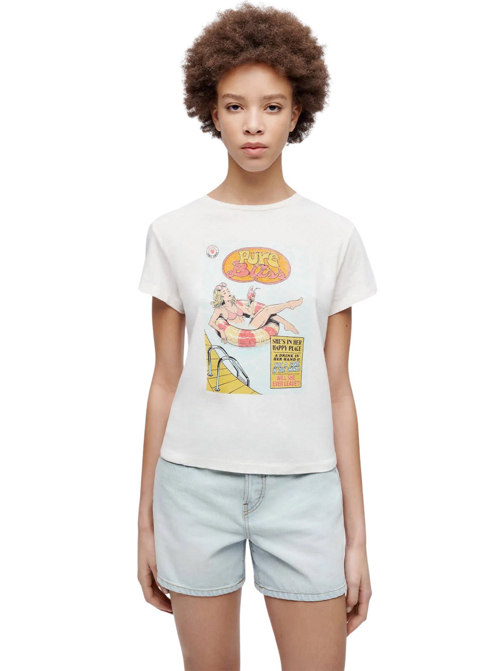 Classic Tee Pure Bliss Vintage (White)