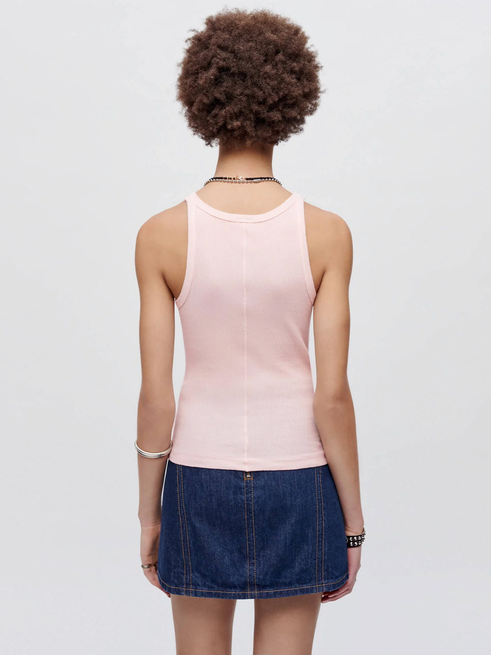 Ribbed Tank (Peony)