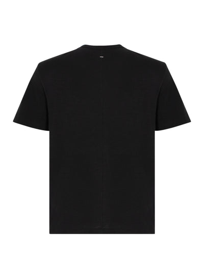 Fish Bone Embroidered Tee (Black)