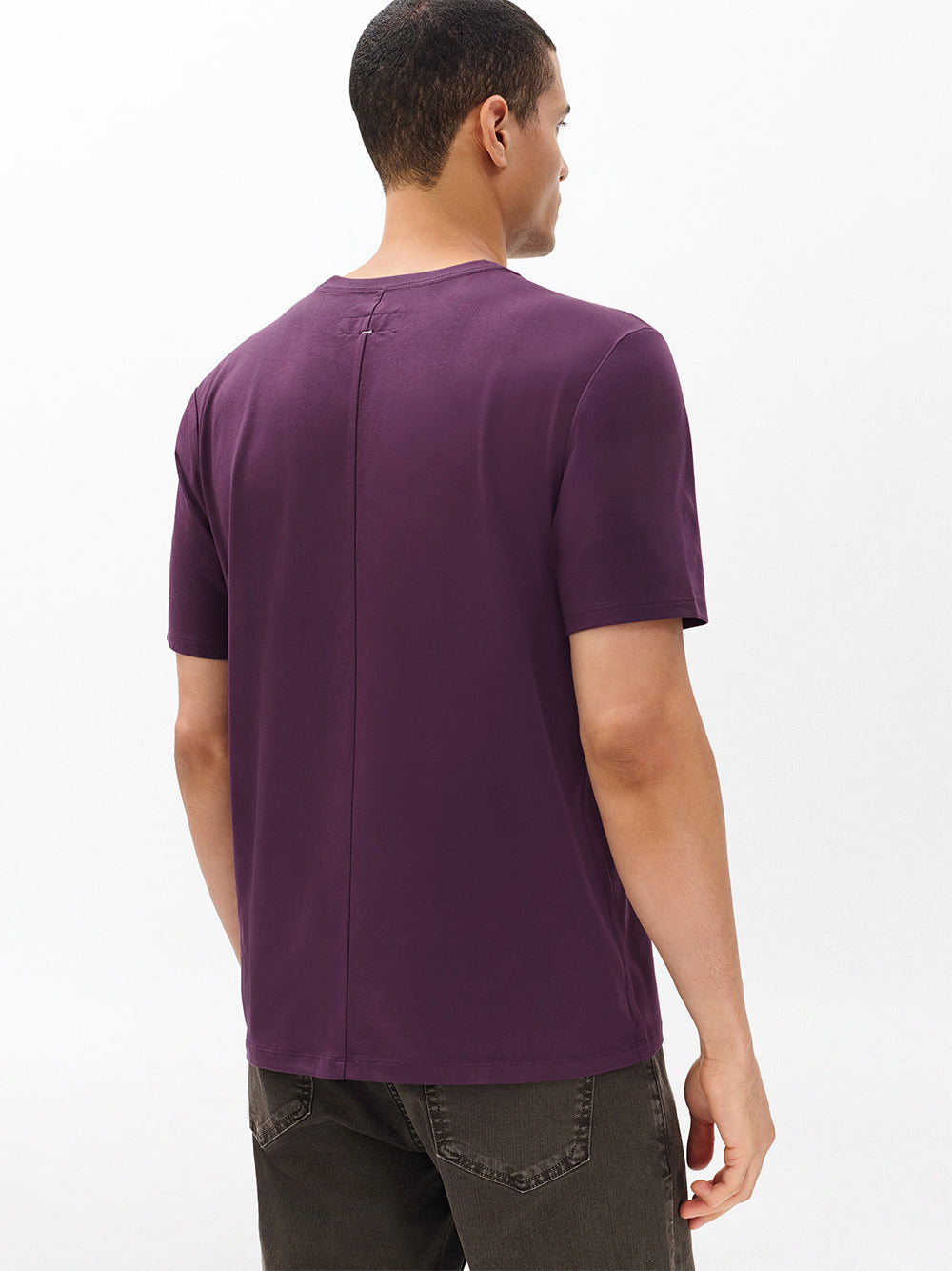 Tech Jersey Tee (Faded Purple)