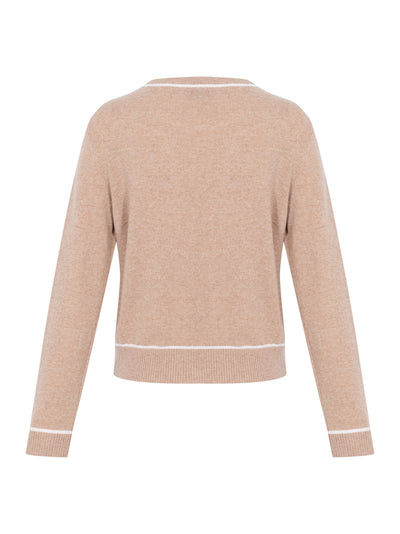 Andi Cashmere Crew Hthcl