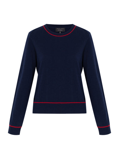 Andi Cashmere Crew Navy
