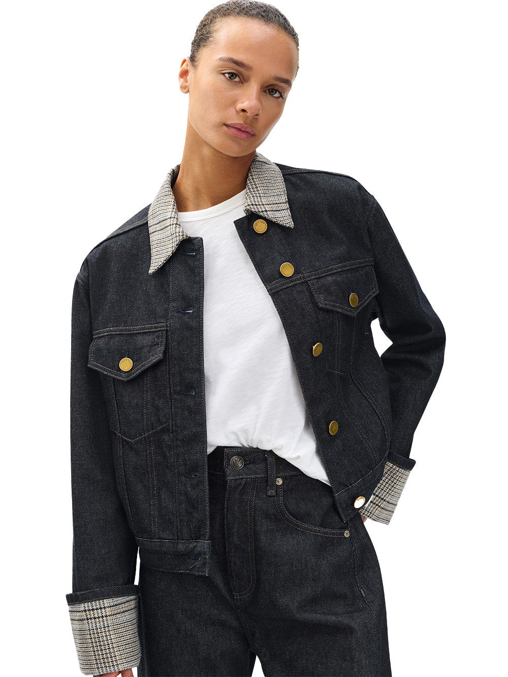 Harriet Denim Trucker Jacket Twrco
