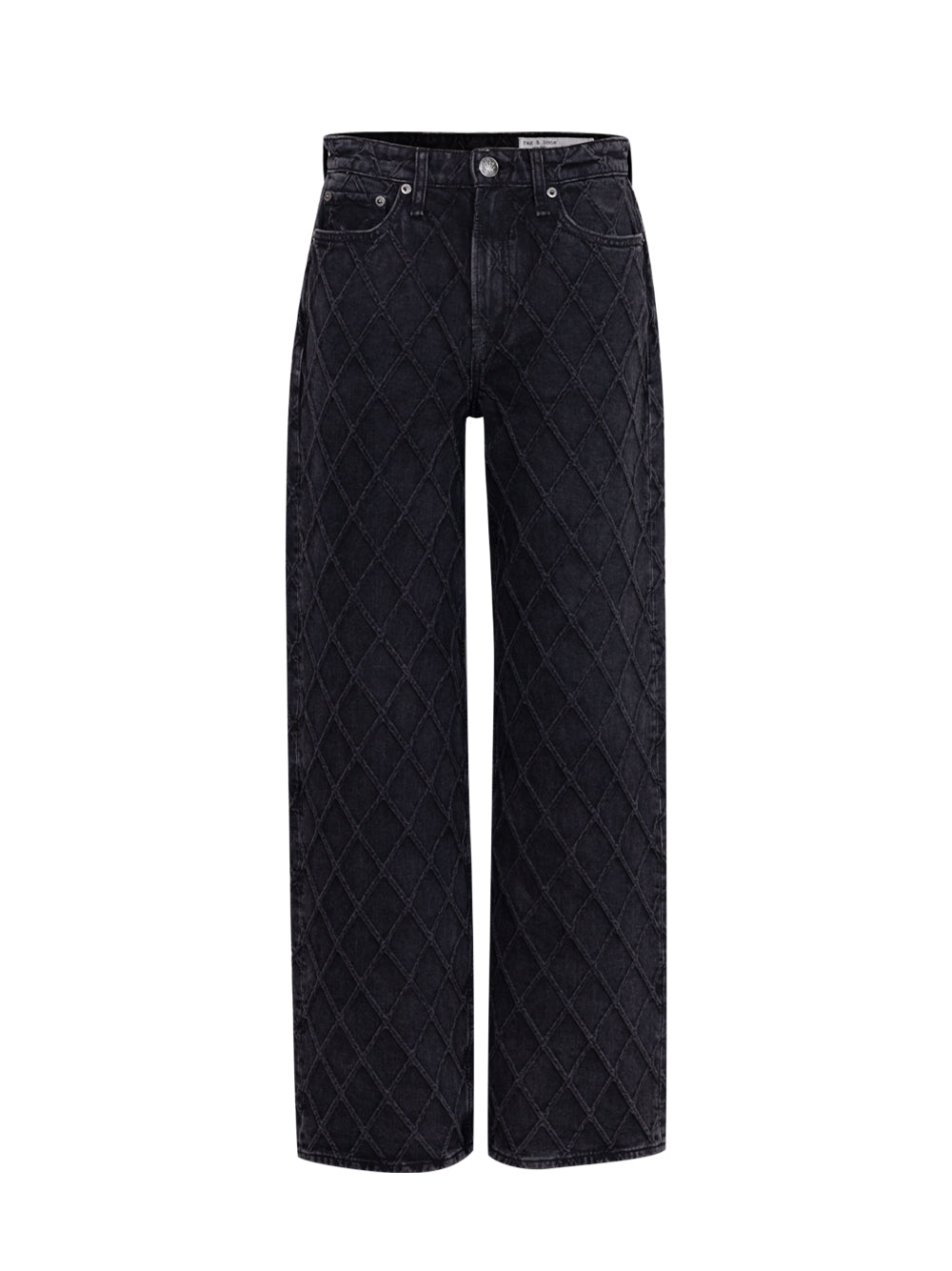 Logan Mid-Rise Wide Leg Qwblk