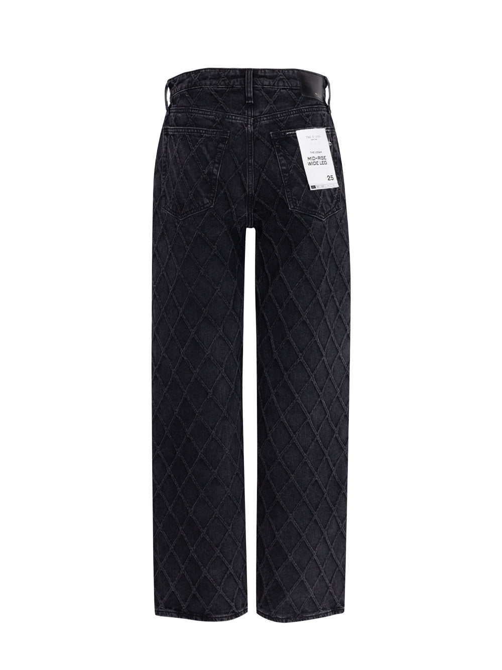Logan Mid-Rise Wide Leg Qwblk