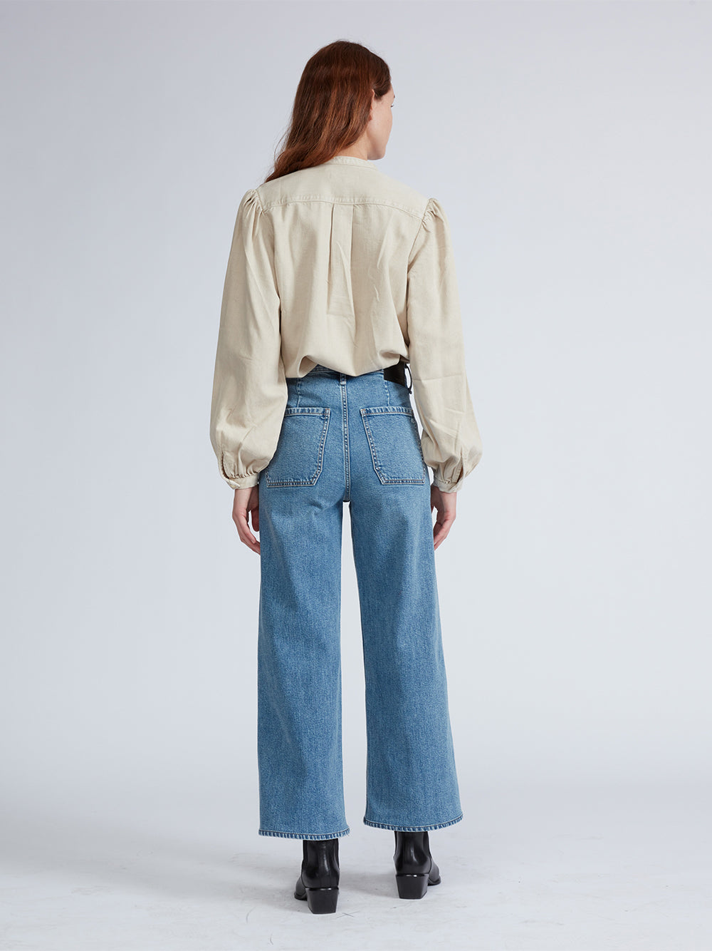 Andi Ankle Wide Leg Jean (Orian)