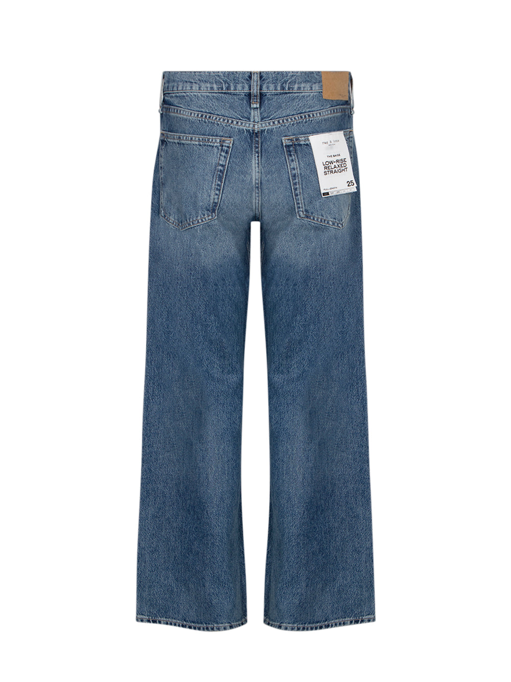 Saige Relaxed Straight Jeans (Echo)