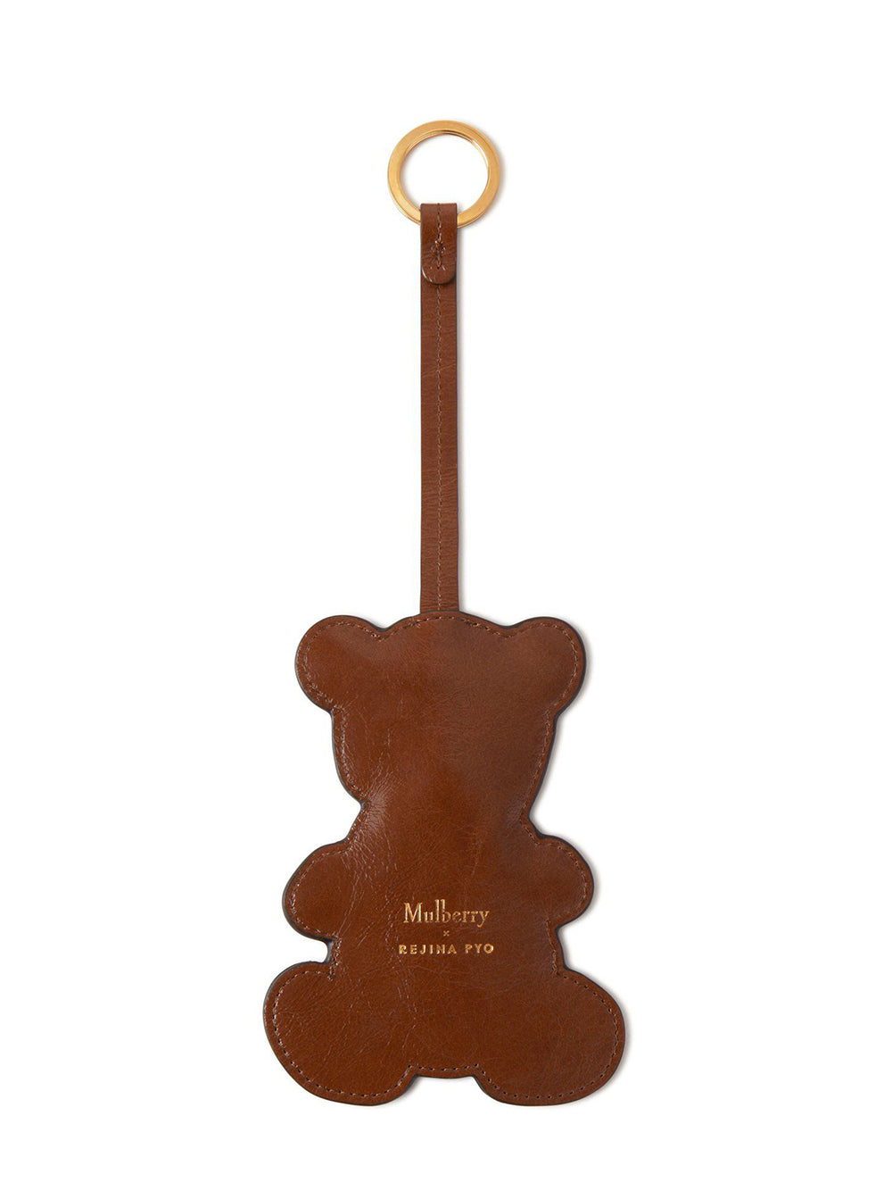 Mulberry X Rejina Pyo Teddy Bear Keyring (Oak)