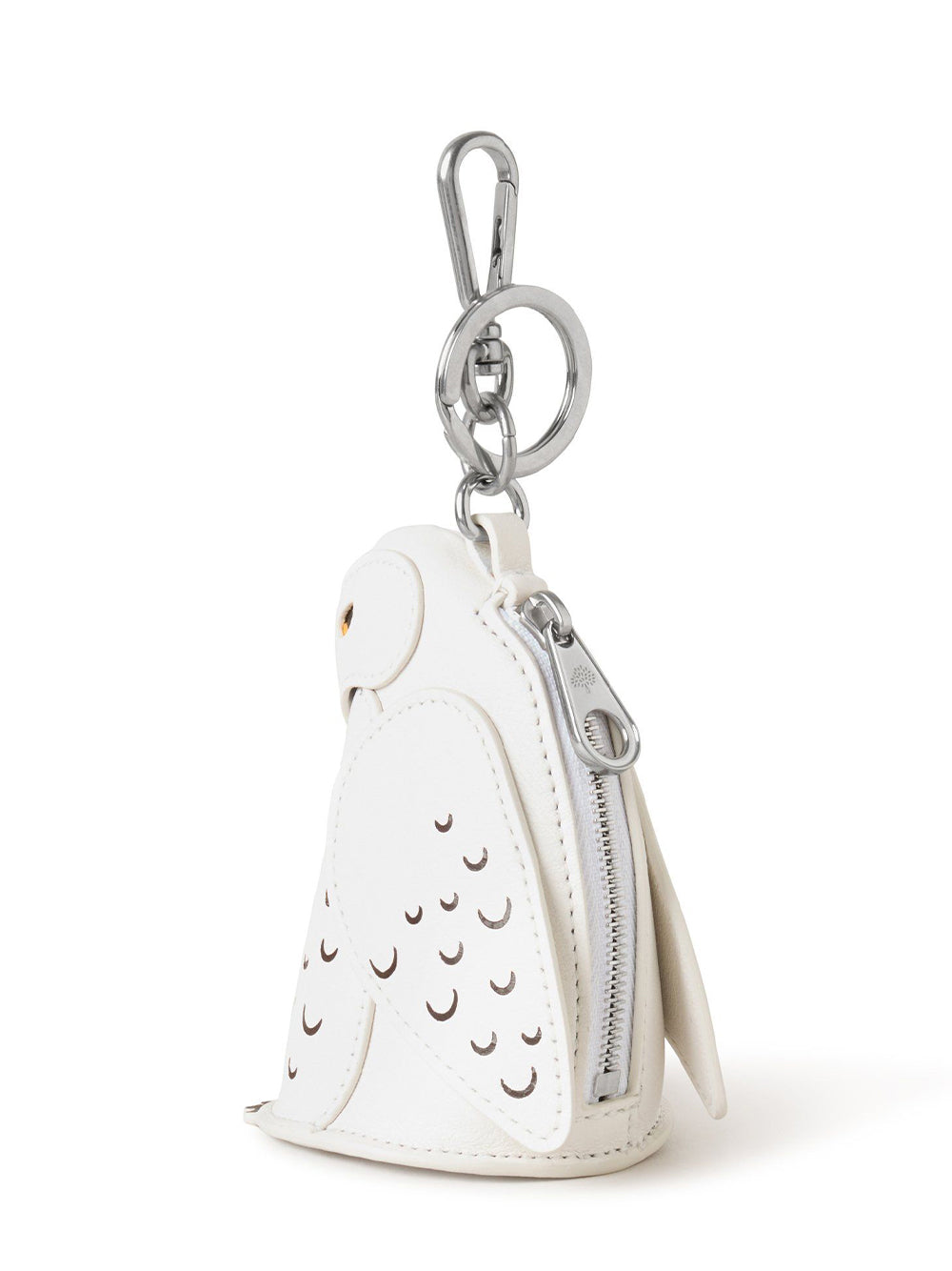 Owl Case Keyring (White)