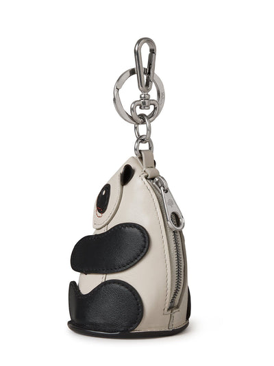 Case Keyring Panda (Black & Eggshell)