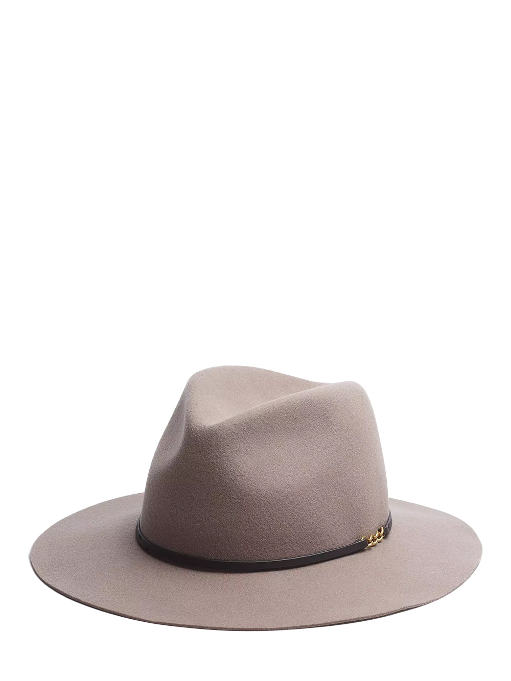 Audrey Felt Fedora Taupe