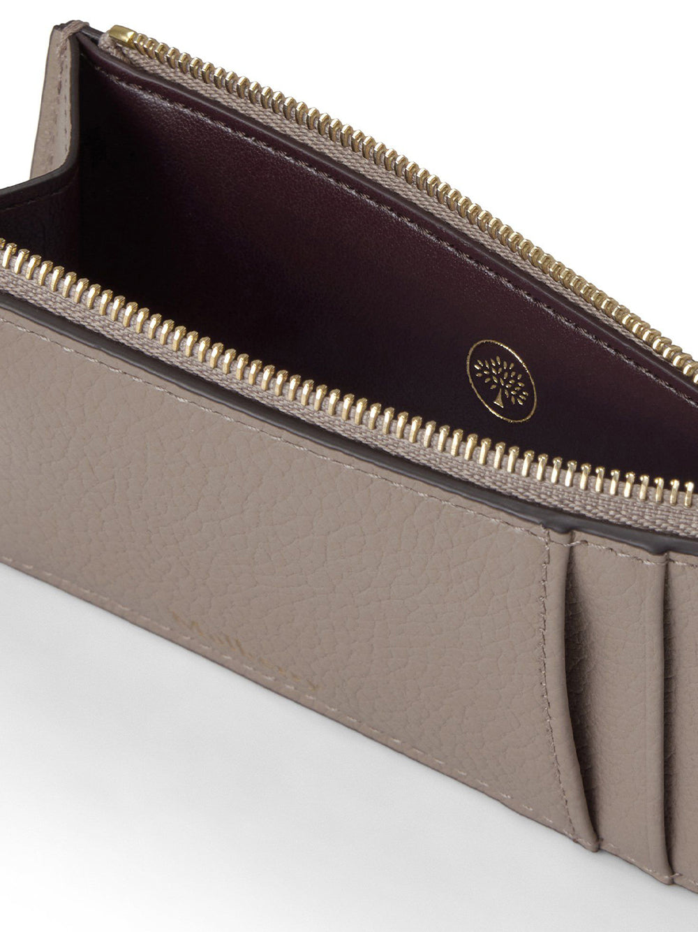 Continental Zipped Long Card Holder (Cashmere Taupe)