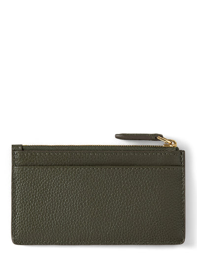 Continental Zipped Long Card Holder (Juniper Green)